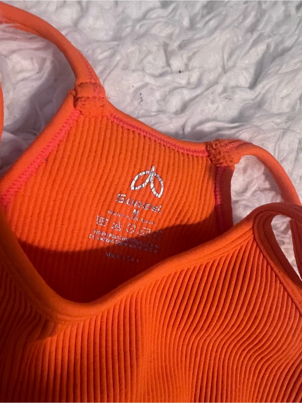 🧡 Sunzel 💚 Ribbed tank 2pc set - Picture 9 of 10